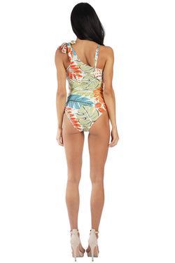 Wholesale Tropical One Piece Swimsuit | Boutique Resort Swimwear Supplier  La Moda Clothing