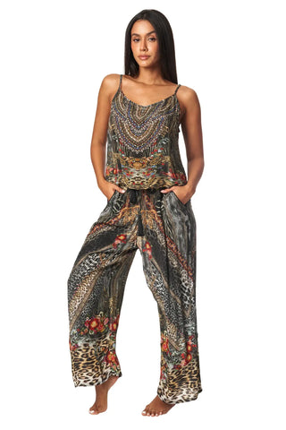 Jungle Eclectic La Moda Resort Lifestyle Pant Set - La Moda Clothing