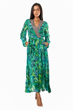 Wild Country Women's Maxi Wrap Dresses - La Moda Clothing