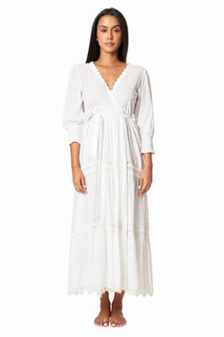 Karl Wrap Women's Maxi Dresses - La Moda Clothing
