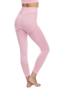 Club Moda Rib Detail flattering Seamless Gym Leggings - Wholesale Wholesale La Moda Clothings