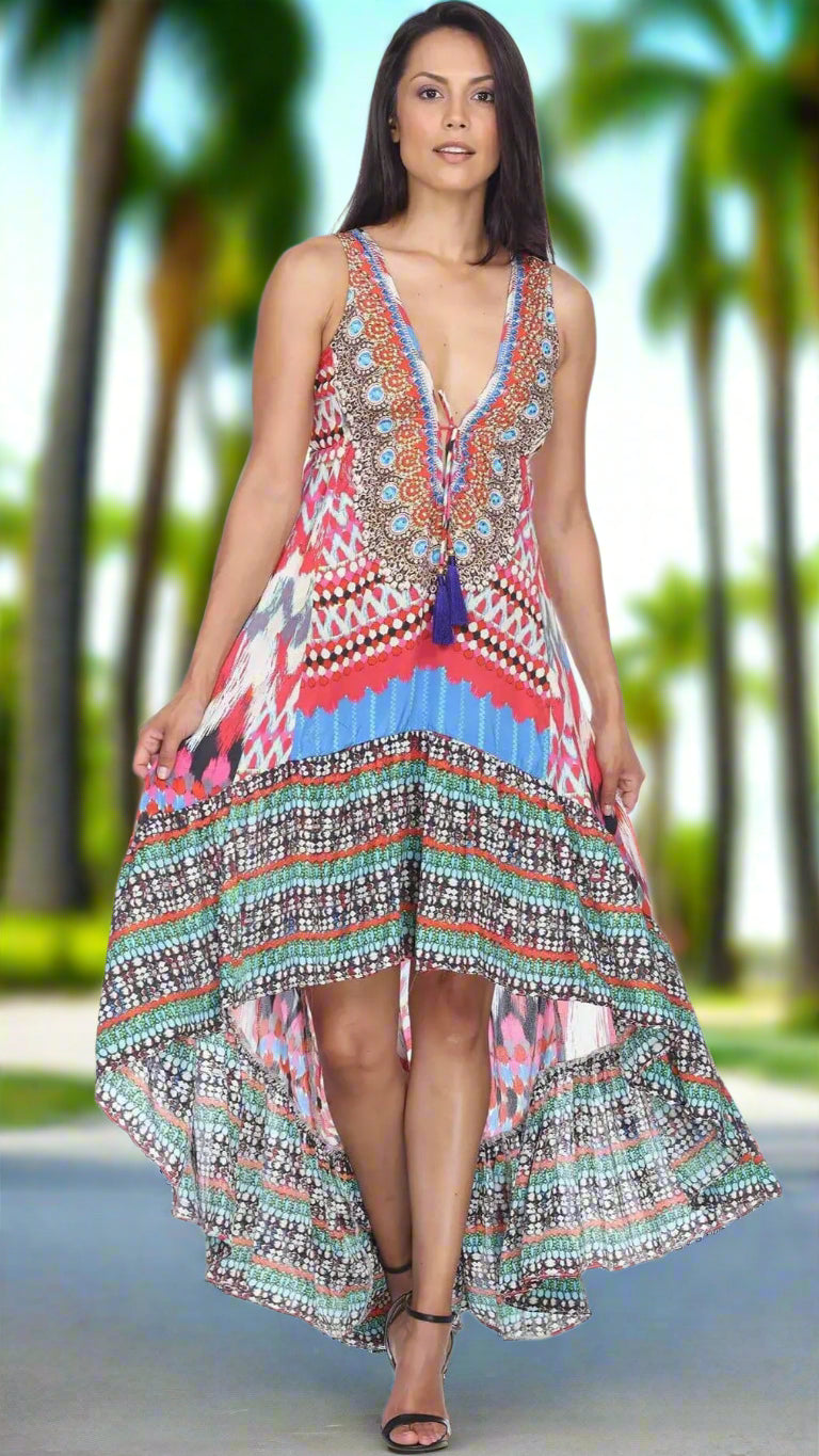 High Low Beach Holiday Dress | Wholesale