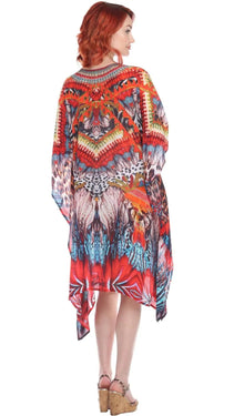 Multi-Color Trendy Vacation Beach Dress - Wholesale Wholesale La Moda Clothings