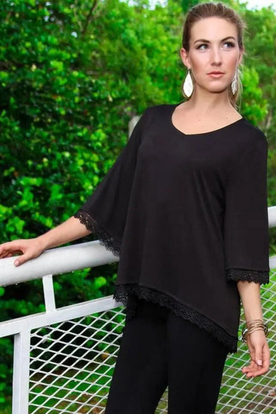 Bell Sleeve Tunic in easy to wear soft fabric - La Moda Clothings