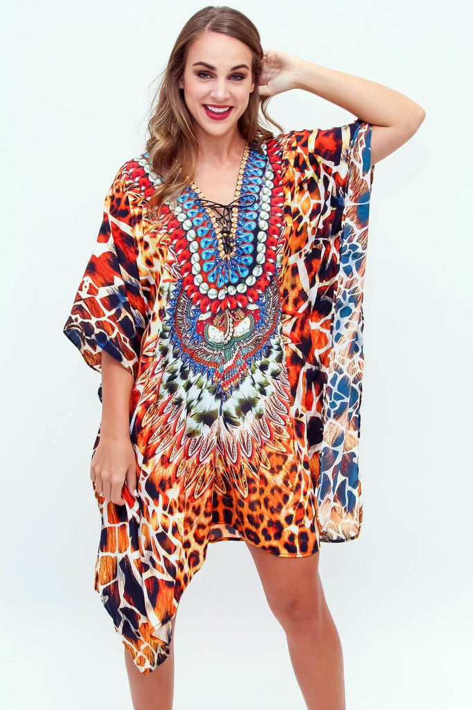Caftan Wholesale - Huge Variety of Animal Prints in Luxe Fabrics - La Moda Clothings