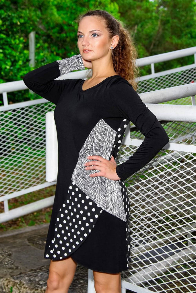 Knit Mix and Match Resort Dresses perfect for Fall | Apparel Wholesalers - La Moda Clothings