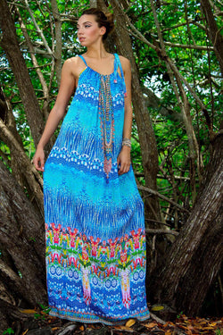 Neck Lace / Hatler Neck Dress For Beach Cover Up - Wholesale Wholesale La Moda Clothings