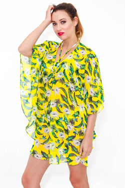 Posey Tropic Balloon Top LMS - 0014B - Wholesale Wholesale La Moda Clothings