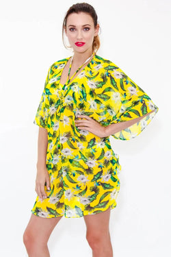 Posey Tropic Balloon Top LMS - 0014B - Wholesale Wholesale La Moda Clothings